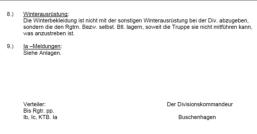 Abschrift des Divisionsbefehls Nr. 2 vom 21.2.1943 (Quelle. BA-MA RH 26-15) Dank an Ralph