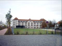 Die Hessen-Homburg-Kaserne in Hanau, heute ein Gymnasium