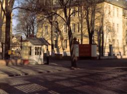 Hutier-Kaserne, Hauptportal, Aufnahme aus den 1960er Jahren, von US-Army belegt