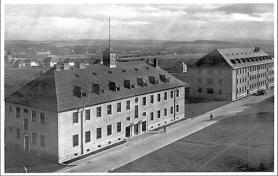 Die Ludendorff-Kaserne in Fulda, heute Behrdenzentrum, Gewerbe- und Wohngebiet, frher Standort der Beobachtungsabteilung 15