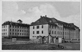 Die Ludendorff-Kaserne in Fulda, heute Behrdenzentrum, Gewerbe- und Wohngebiet, frher Standort der Beobachtungsabteilung 15