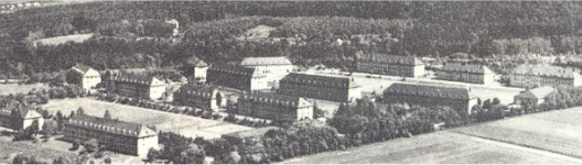 Die Zieten-Kaserne in Gttingen in einer Aufnahme von 1958 (Quelle: Lexikon der Wehrmacht)