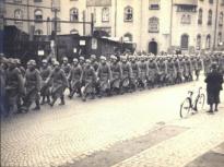 Nach der Vereidigung in Frankfurt, Soldaten der 1./I.R.81